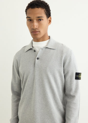 Micro Stitch Soft Organic Cotton Knit Polo