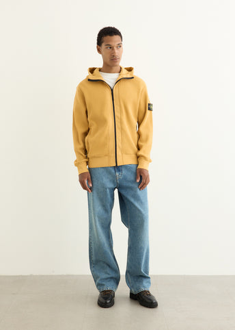 Organic Cotton Waffle Fleece Zip Hoody
