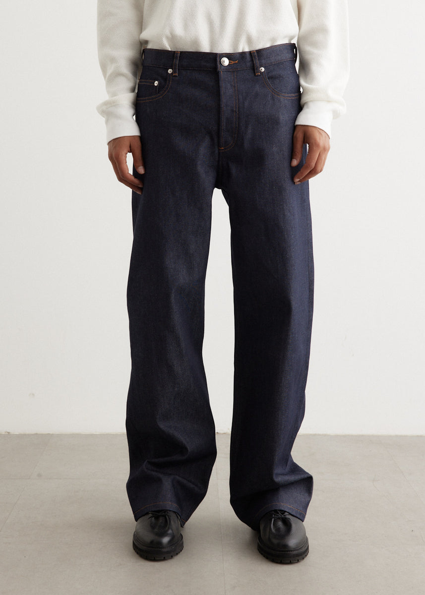 A.P.C. Aaron jean モーガン蔵人　アーロン　インディゴ　30 Aaron jeans | A.P.C.