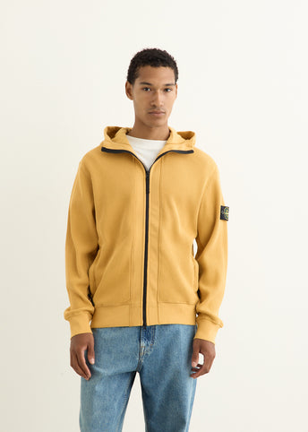 Organic Cotton Waffle Fleece Zip Hoody