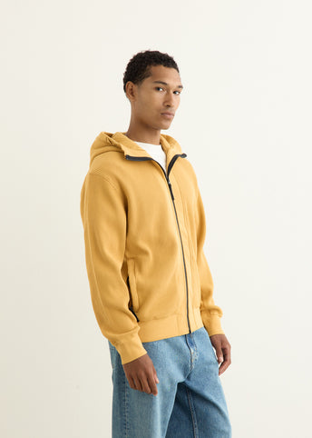 Organic Cotton Waffle Fleece Zip Hoody