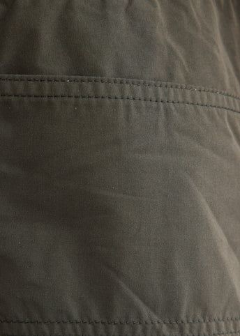 Cotton Poplin Curved Pants