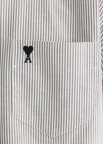 Boxy Fit Shirt With Button-Down Collar