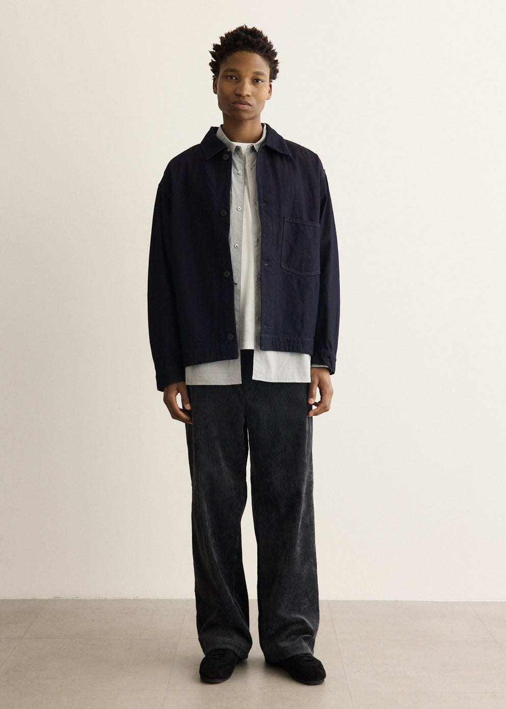 Corduroy Straight Pants