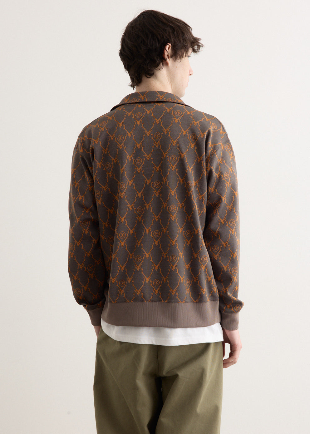 Trainer Jacket - Poly Jacquard
