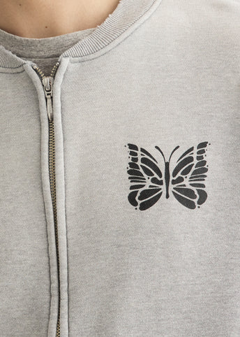 Deconstructed Zipped Sweatshirt