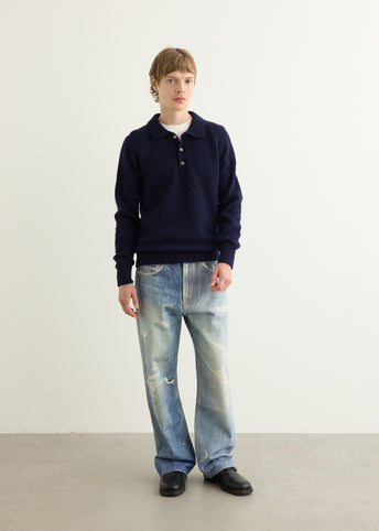 Ghost Pressure Knit Polo
