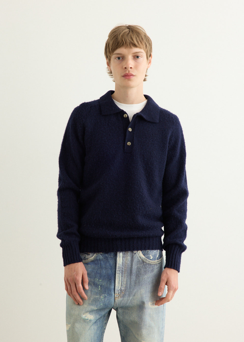 Ghost Pressure Knit Polo