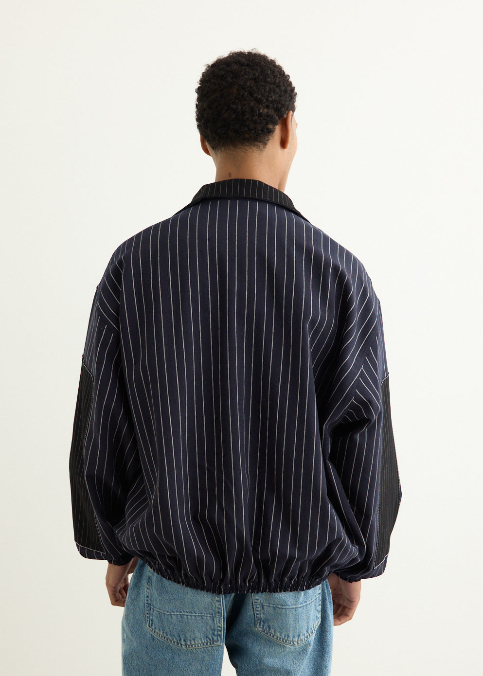 Striped Zip Jacket