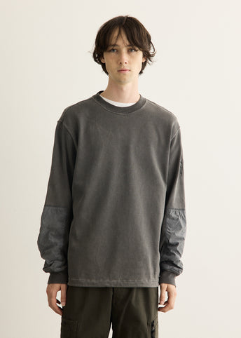 Uneven Dyed Vanise Cotton Overdyed Sweat