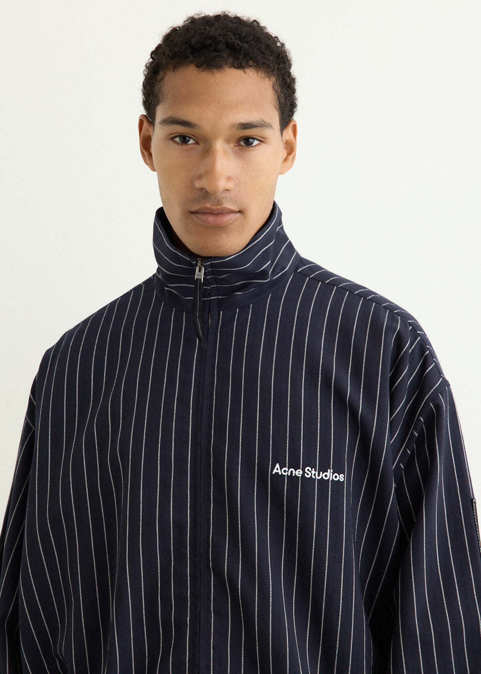 Striped Zip Jacket