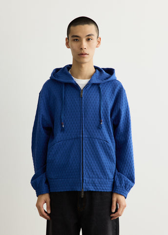 Textured Zip Hoodie