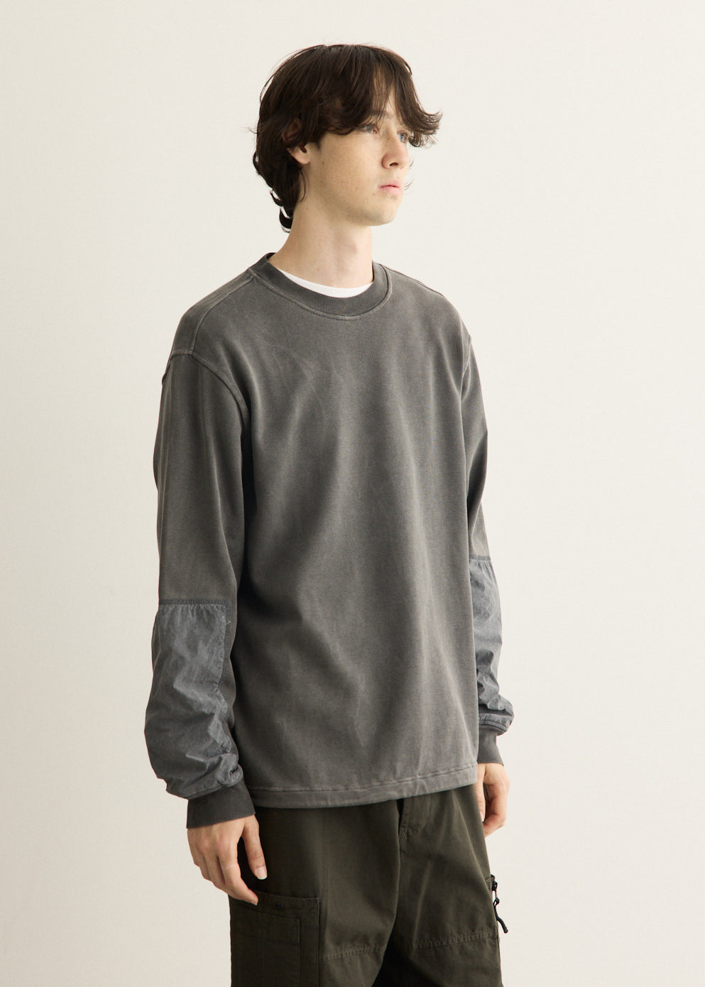 Uneven Dyed Vanise Cotton Overdyed Sweat
