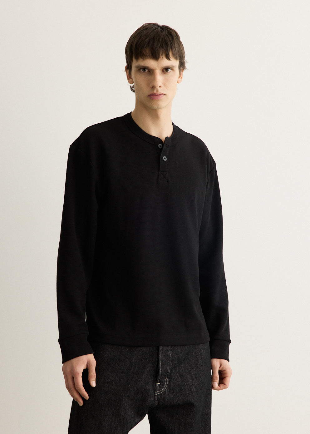 Haul Boxy Henley T-Shirt