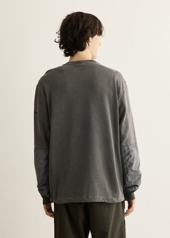 Uneven Dyed Vanise Cotton Overdyed Sweat