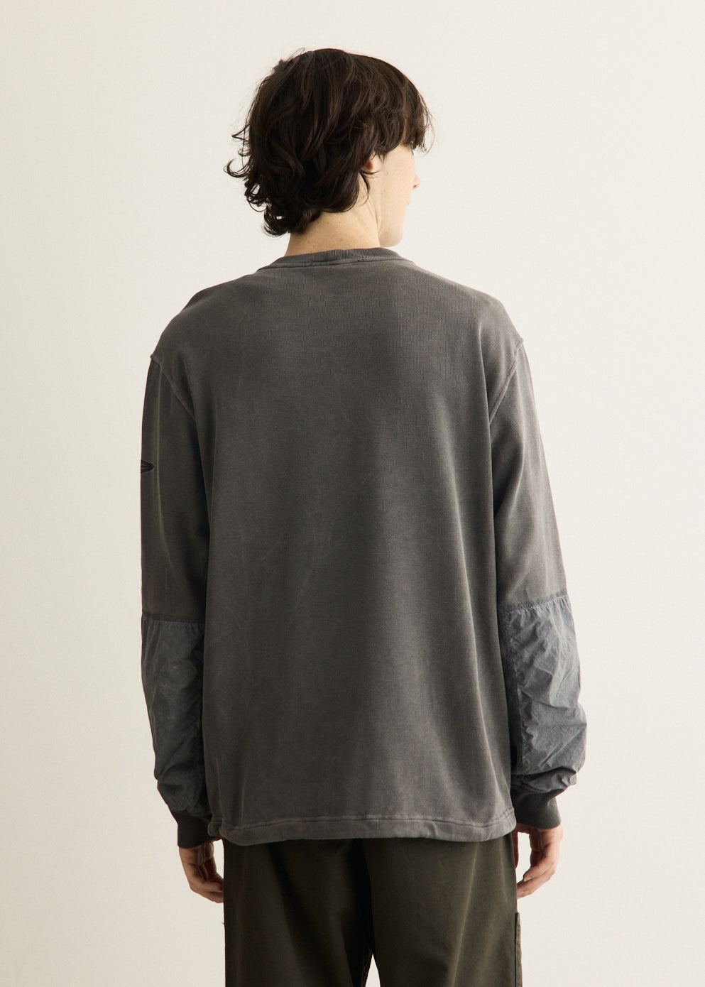Uneven Dyed Vanise Cotton Overdyed Sweat