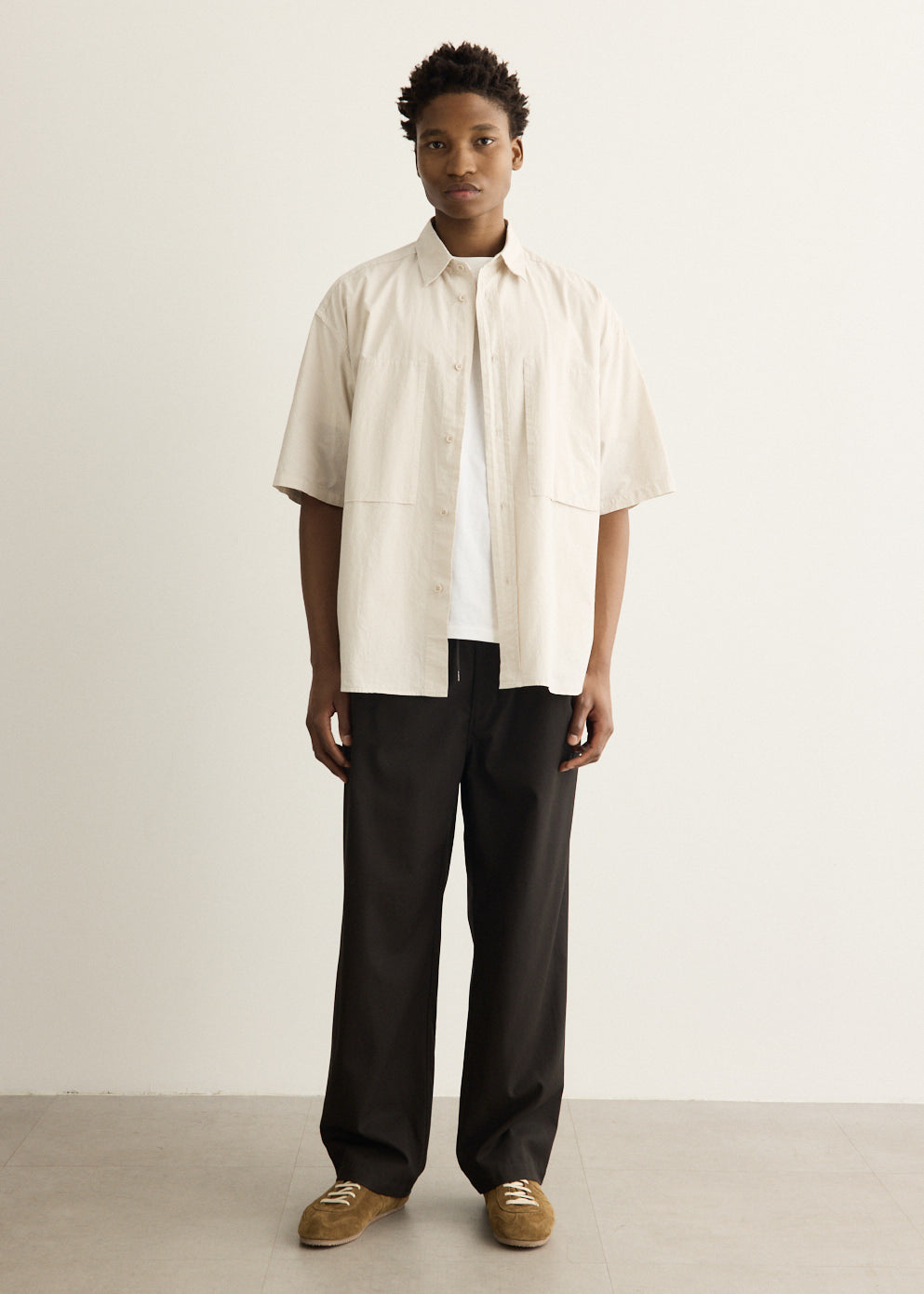 Exclusive Garment-Dye Half Sleeve Shirt