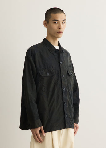Nylong Grosgrain Garment Dyed Jacket