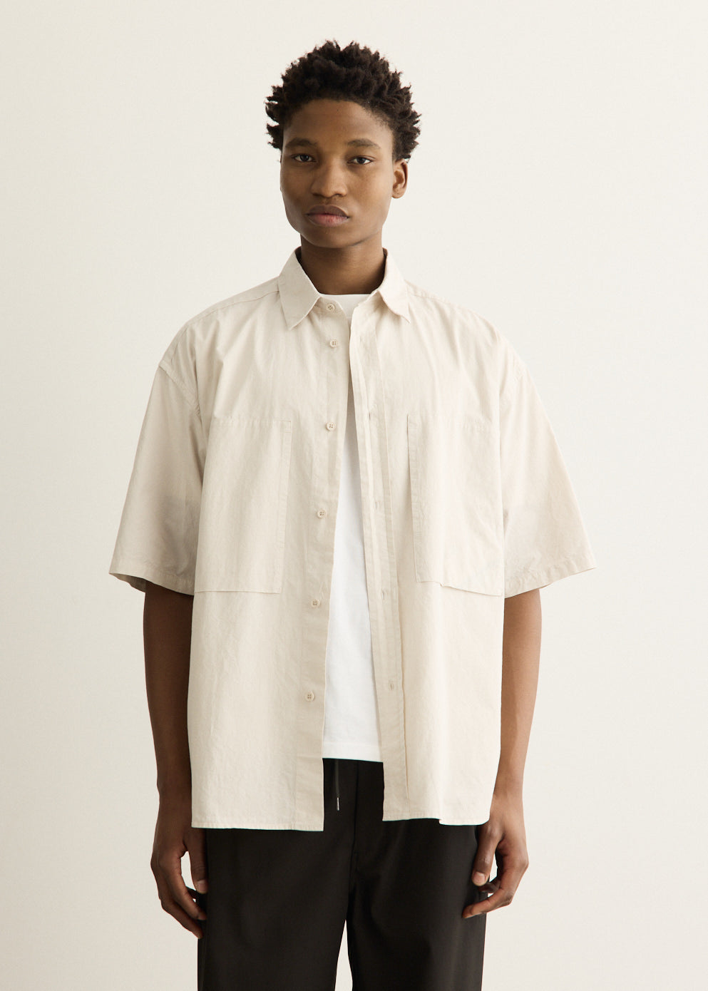 Exclusive Garment-Dye Half Sleeve Shirt