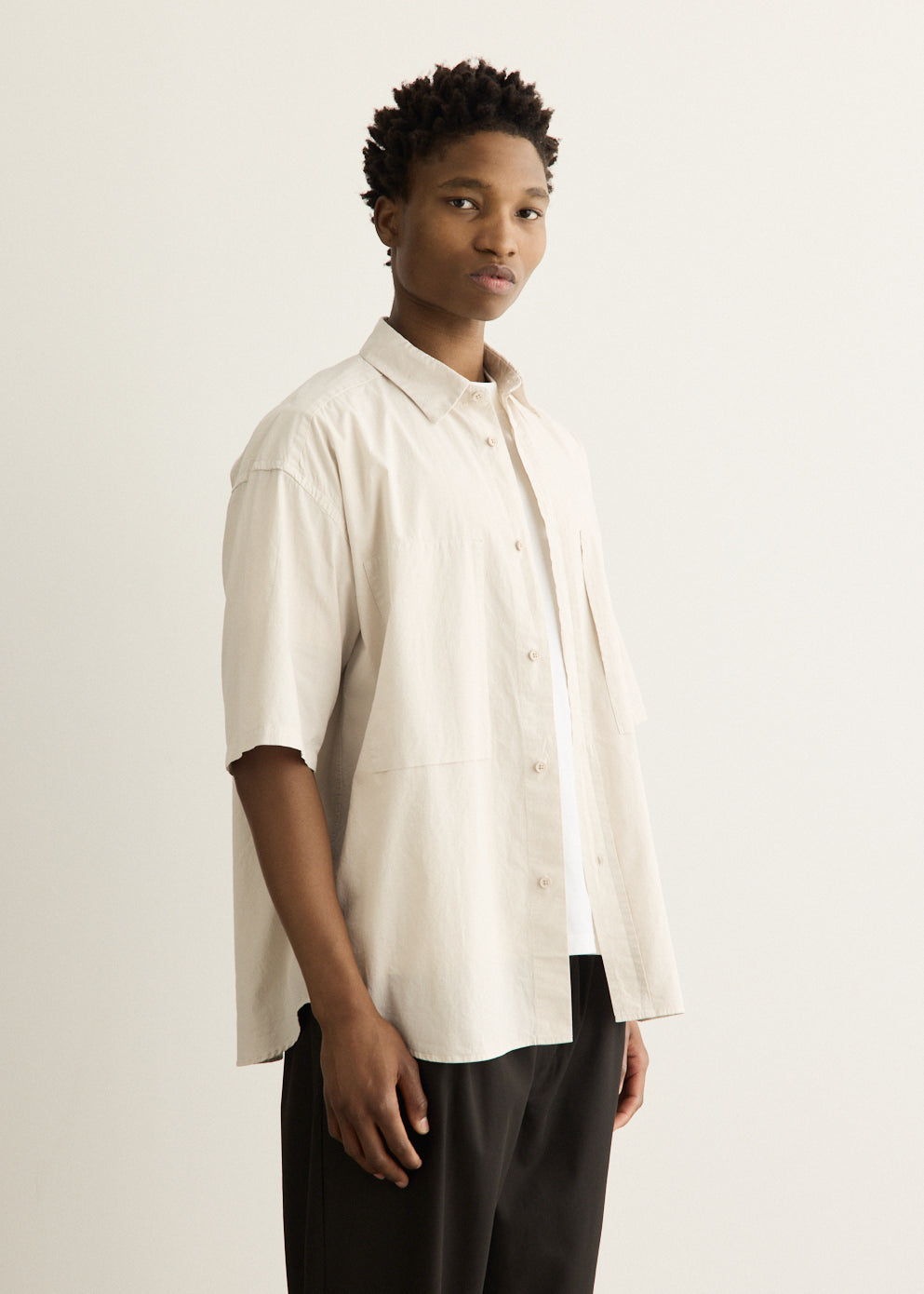 Exclusive Garment-Dye Half Sleeve Shirt