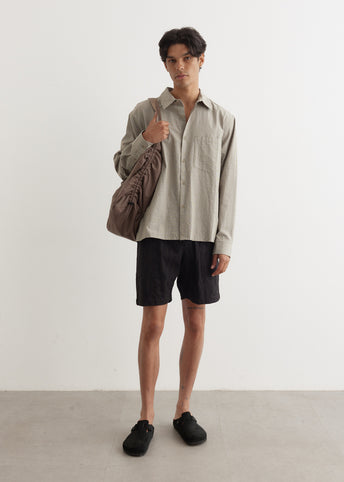 Embroidered Smokestack Shorts