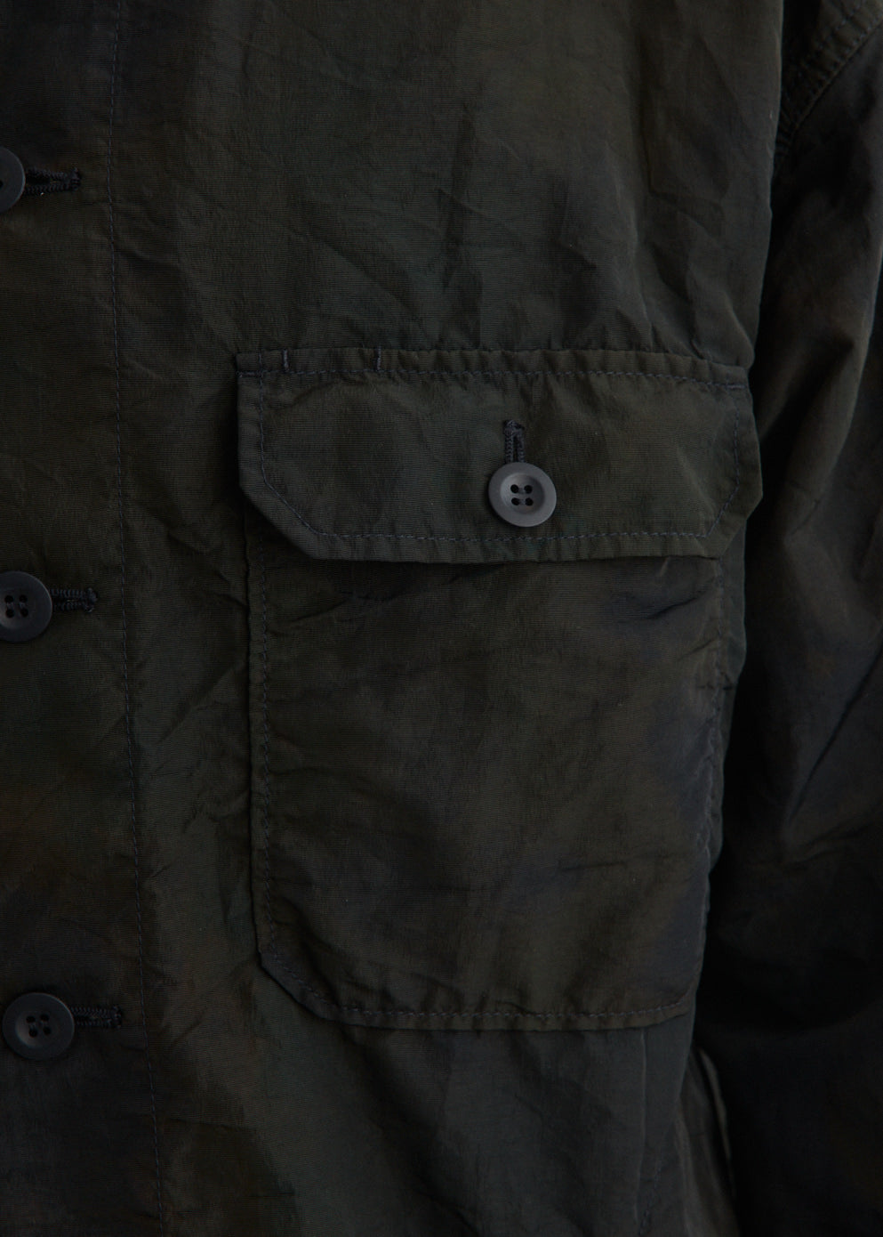 Nylong Grosgrain Garment Dyed Jacket