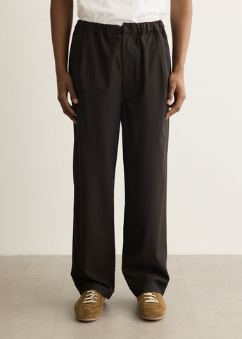 Cotton Twill Easy Pants