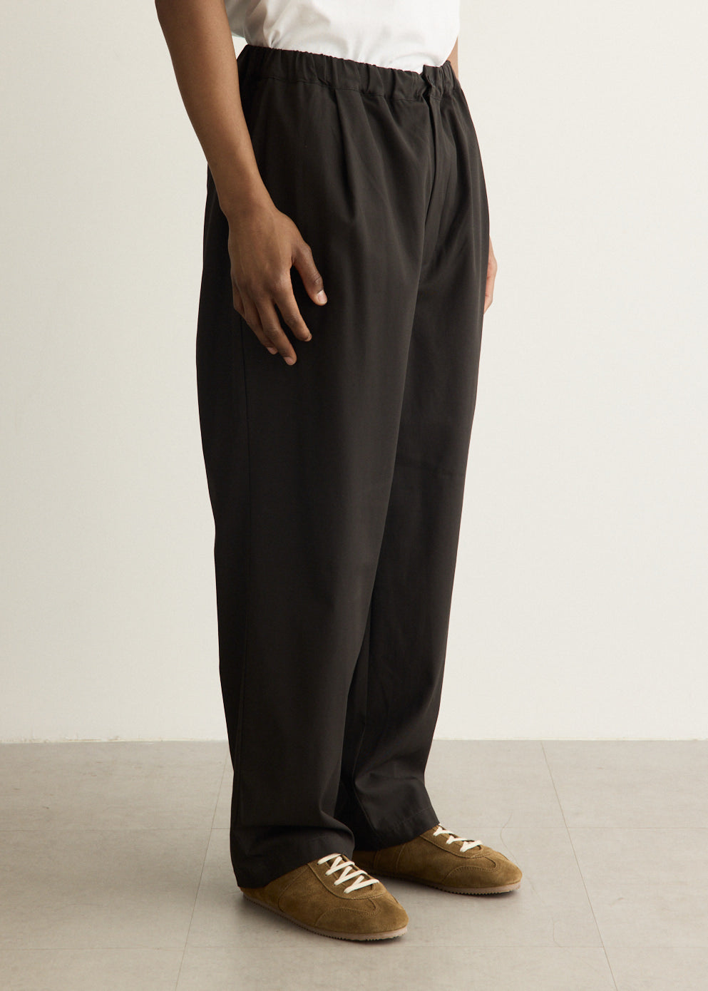 Cotton Twill Easy Pants