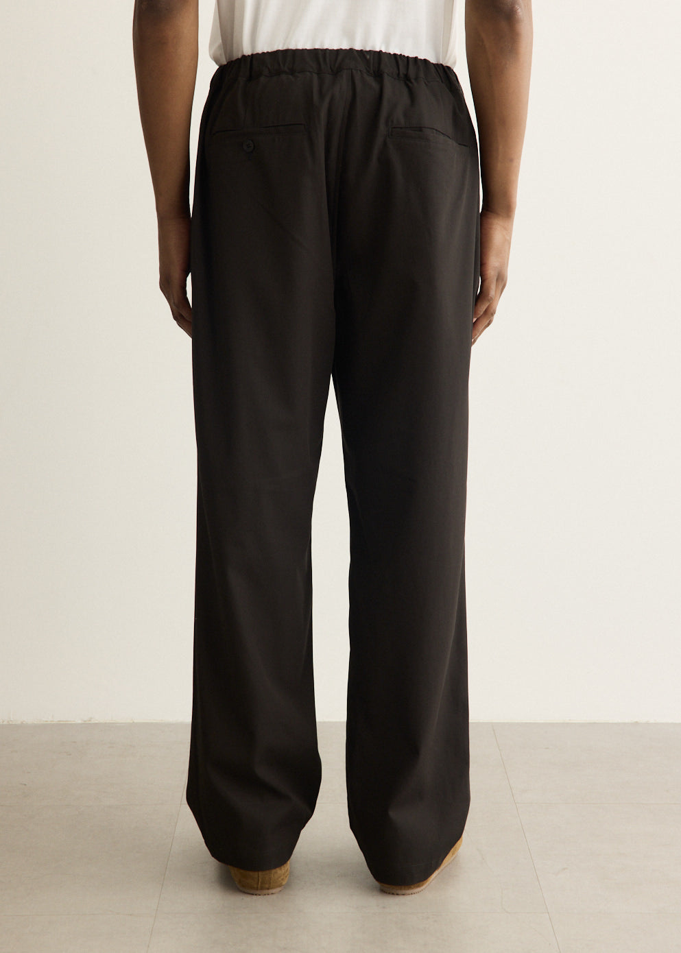 Cotton Twill Easy Pants