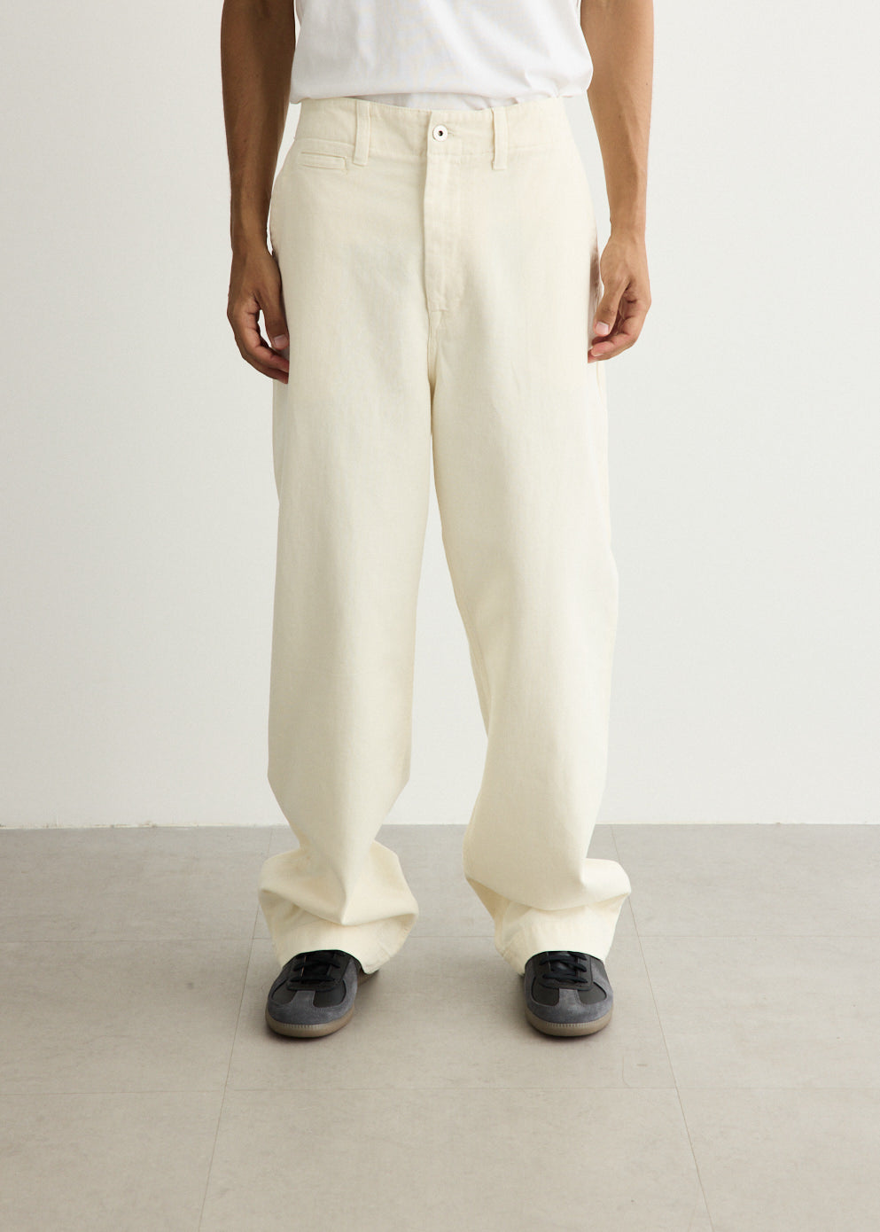 Hengifoss High Waist Heavy Twill Trousers