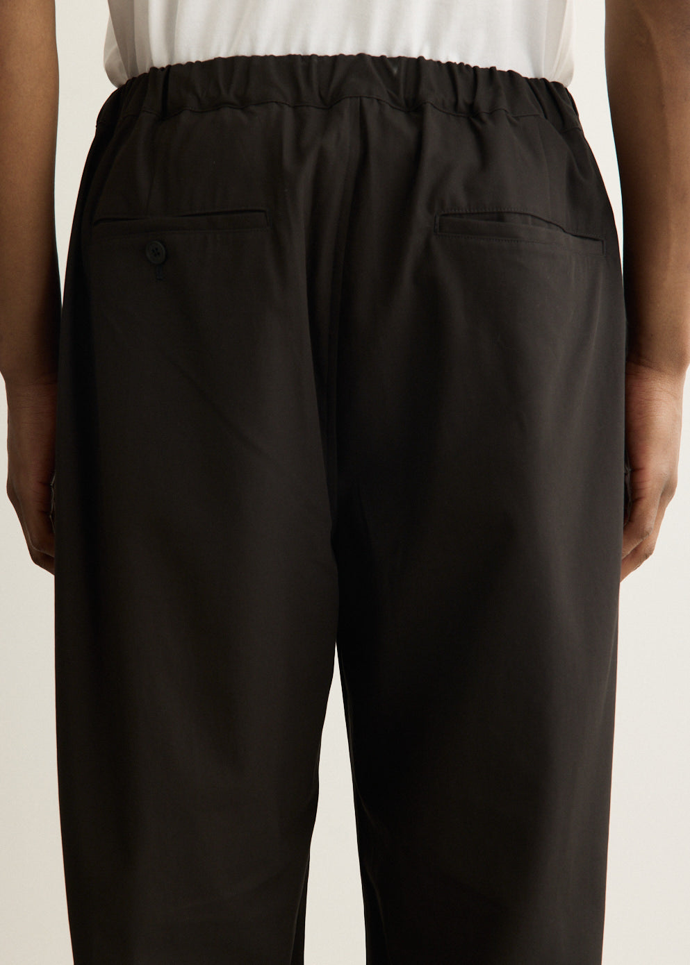 Cotton Twill Easy Pants