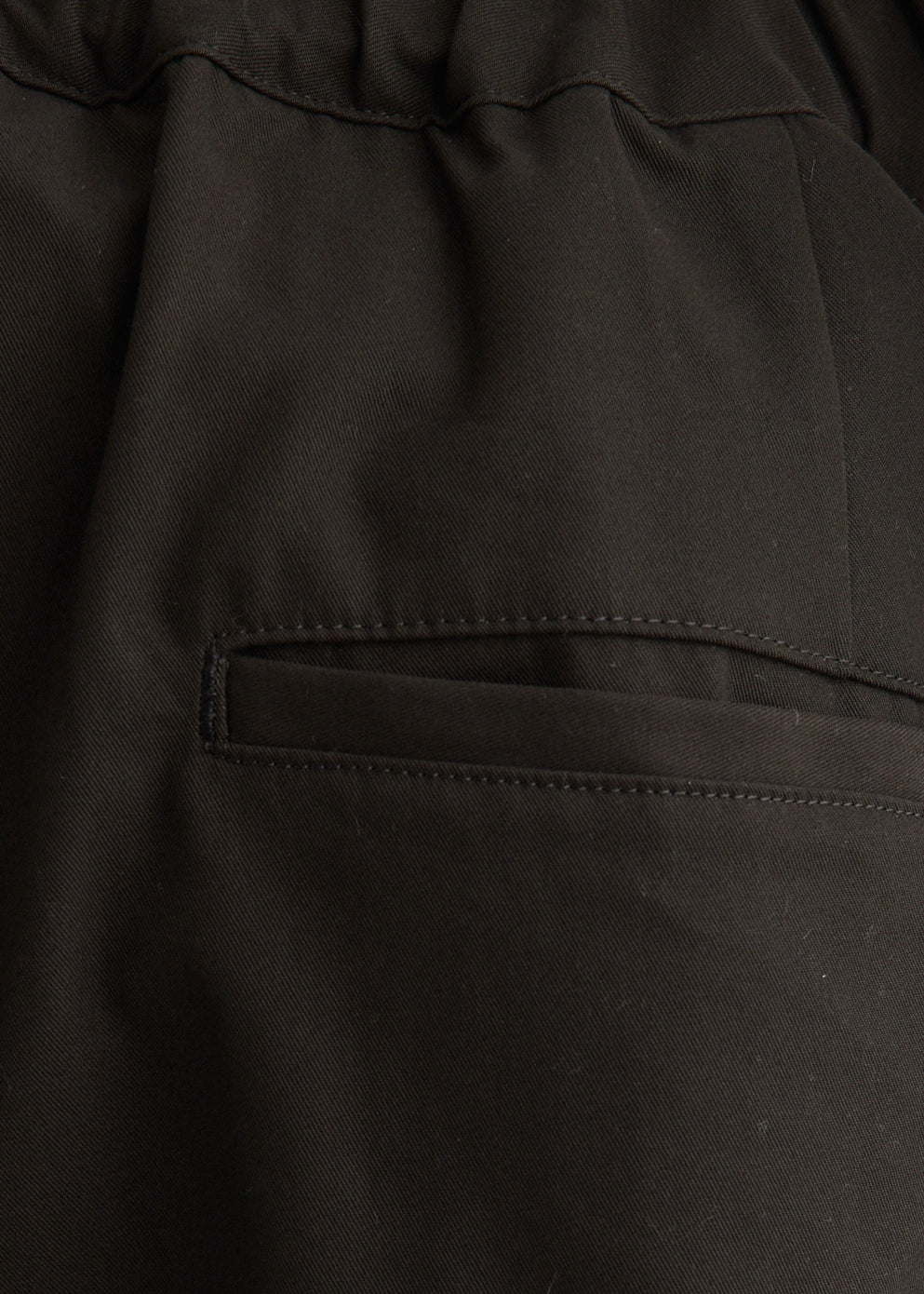Cotton Twill Easy Pants