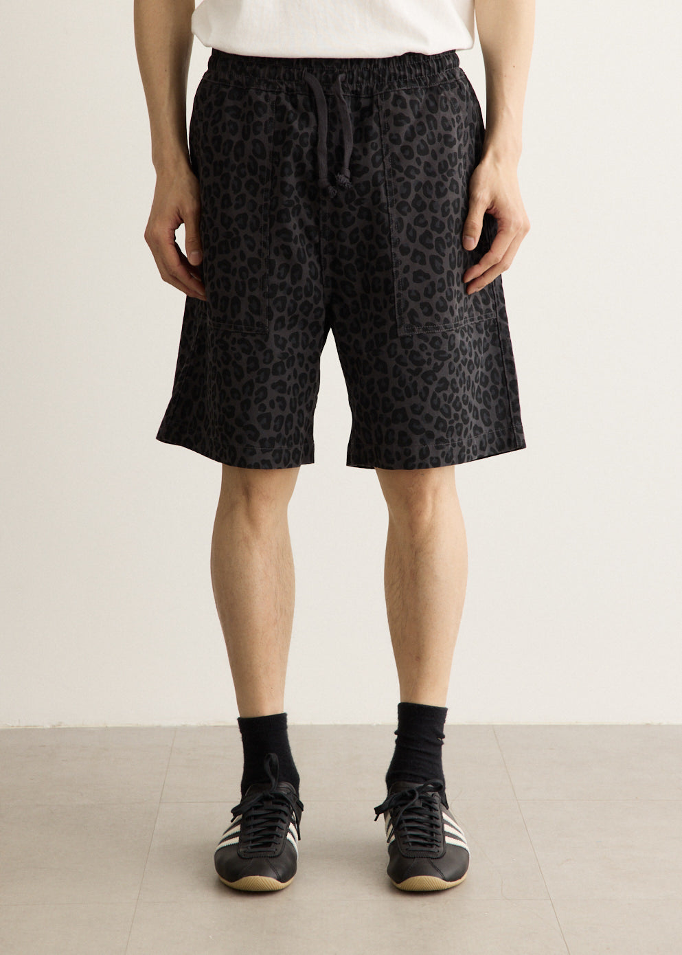 Patterned Chef Shorts