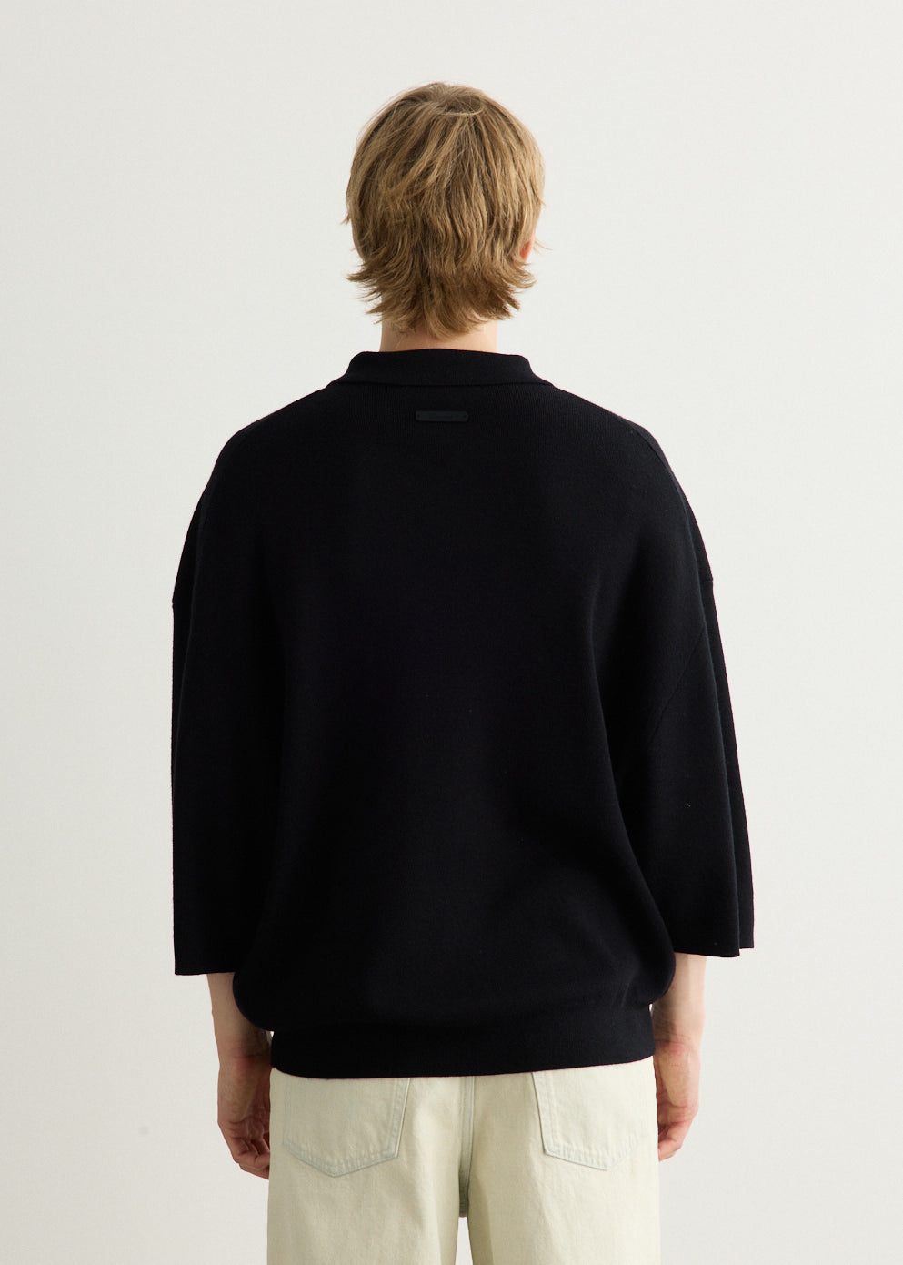 Signature 3/4 Sleeve 90's Knit Polo