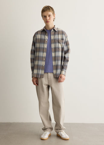 Super Light Wool Check Shirt