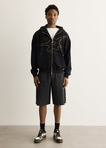 Shape Shift Hooded Zip Thru Sweat