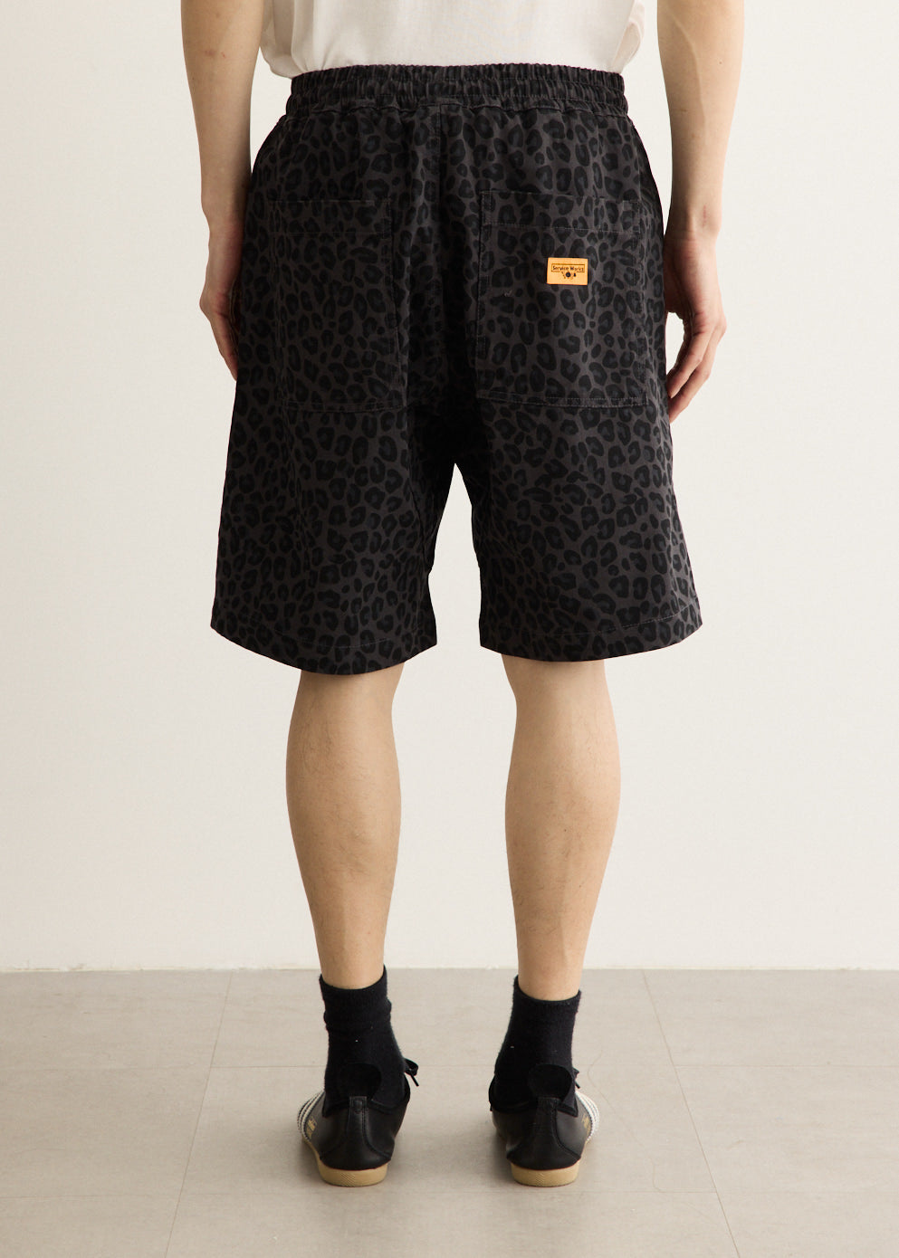 Patterned Chef Shorts