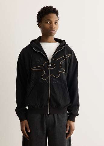 Shape Shift Hooded Zip Thru Sweat