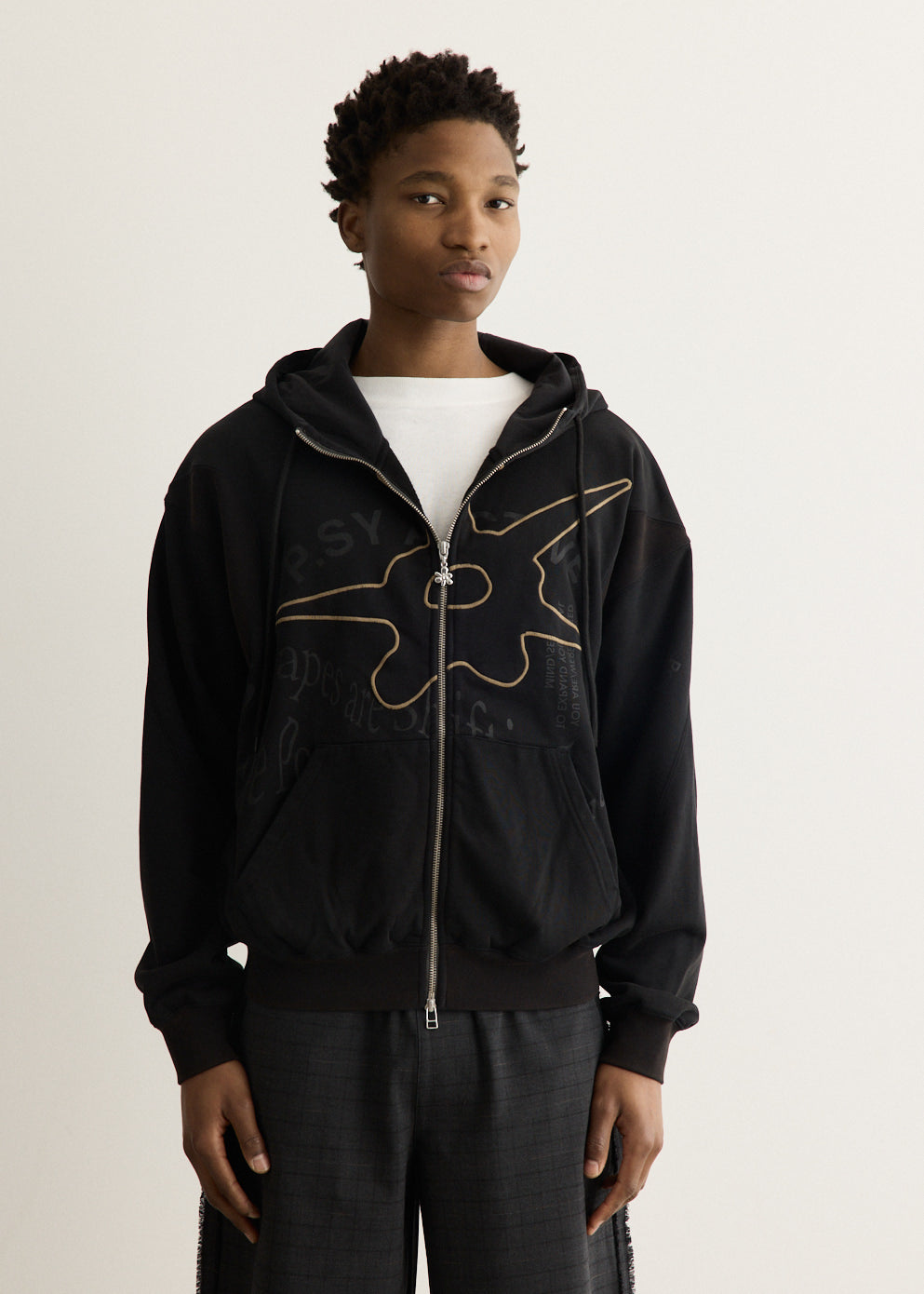 Shape Shift Hooded Zip Thru Sweat