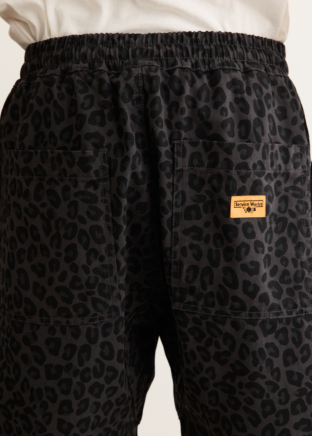 Patterned Chef Shorts
