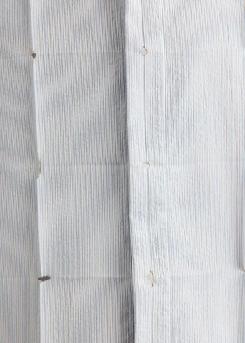 Pinstripe Cut and Fold Shirt