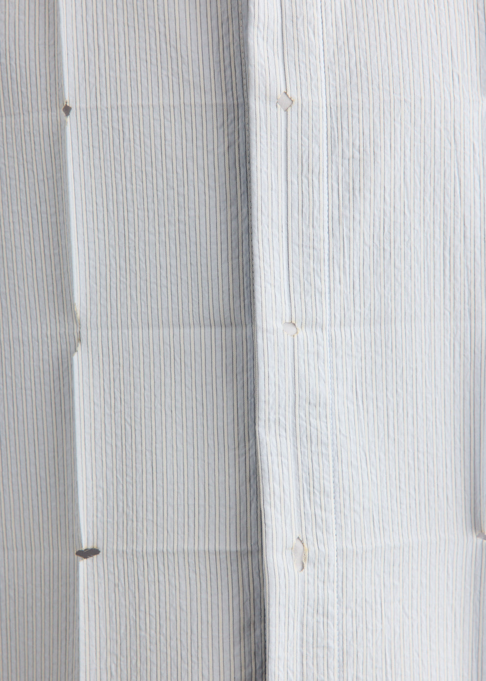 Pinstripe Cut and Fold Shirt