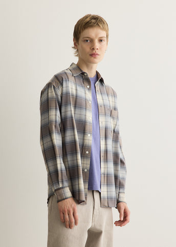 Super Light Wool Check Shirt