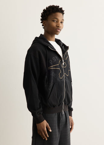 Shape Shift Hooded Zip Thru Sweat