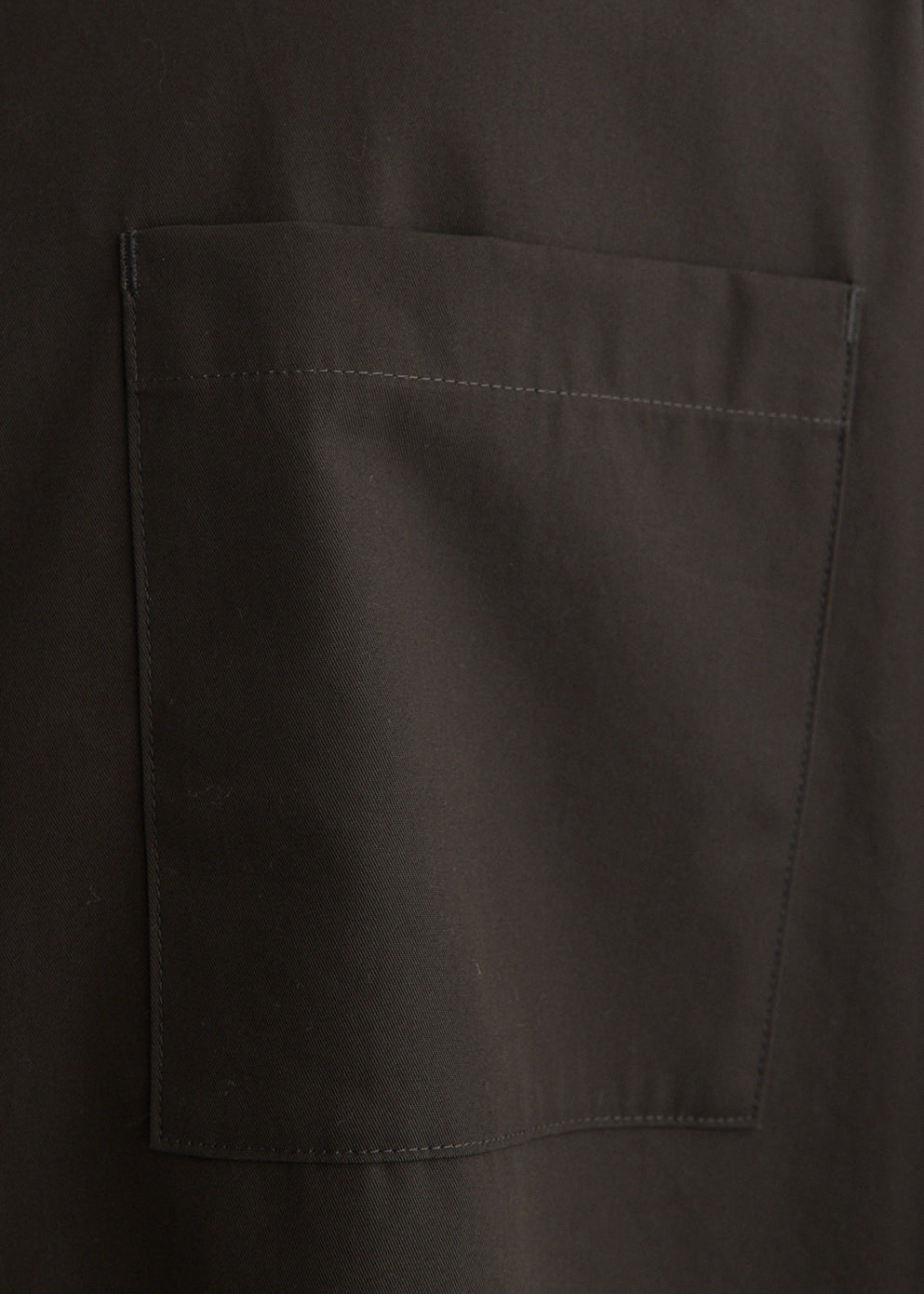 Cotton Twill Shirt Jacket