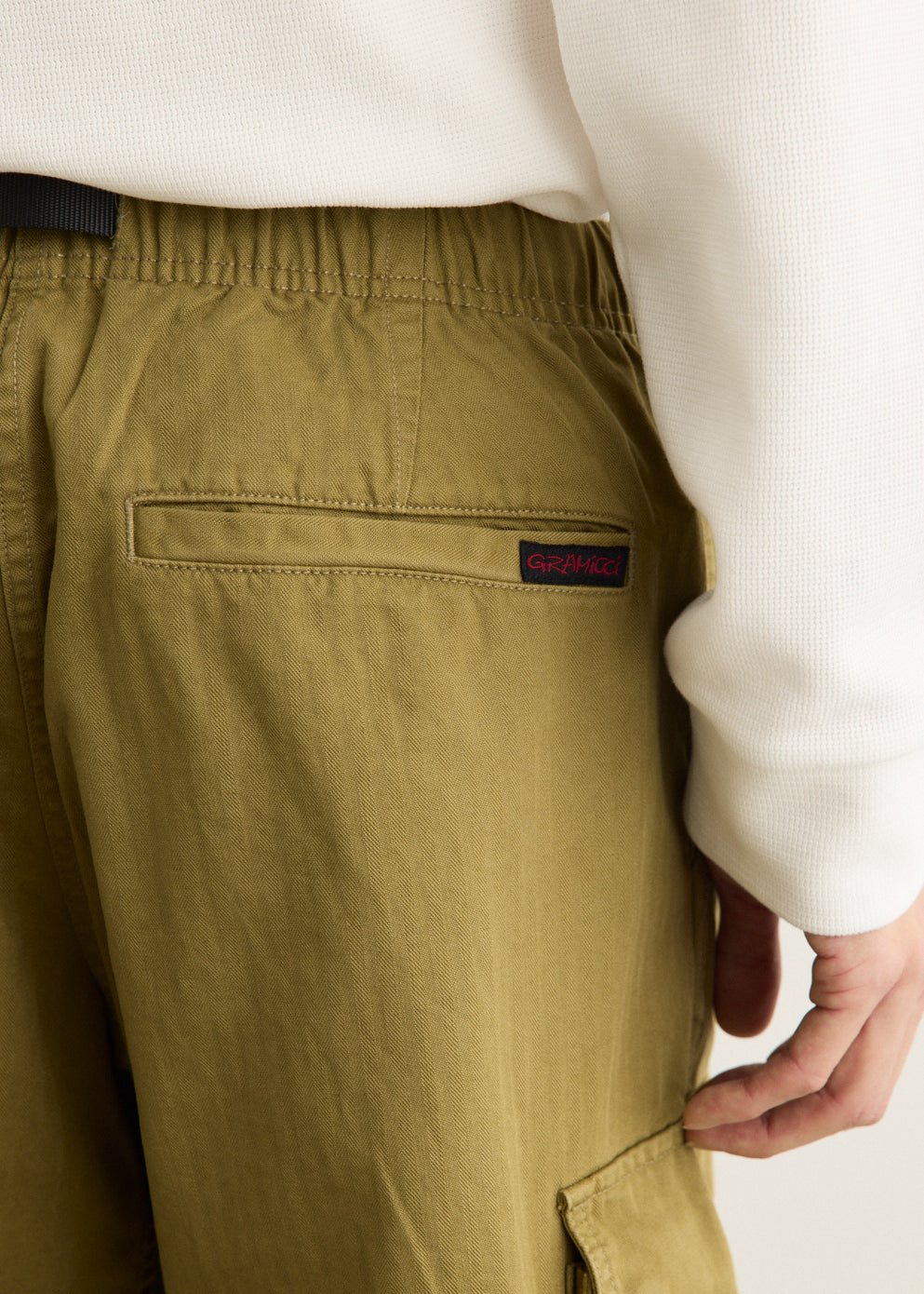 Herringbone Cargo Pants