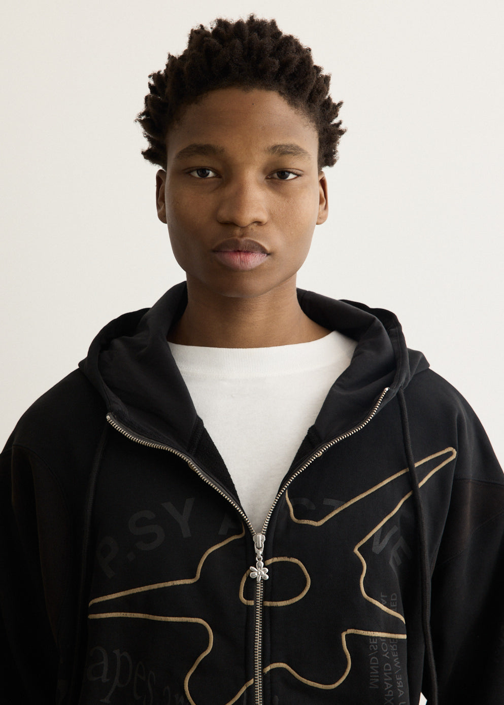 Shape Shift Hooded Zip Thru Sweat