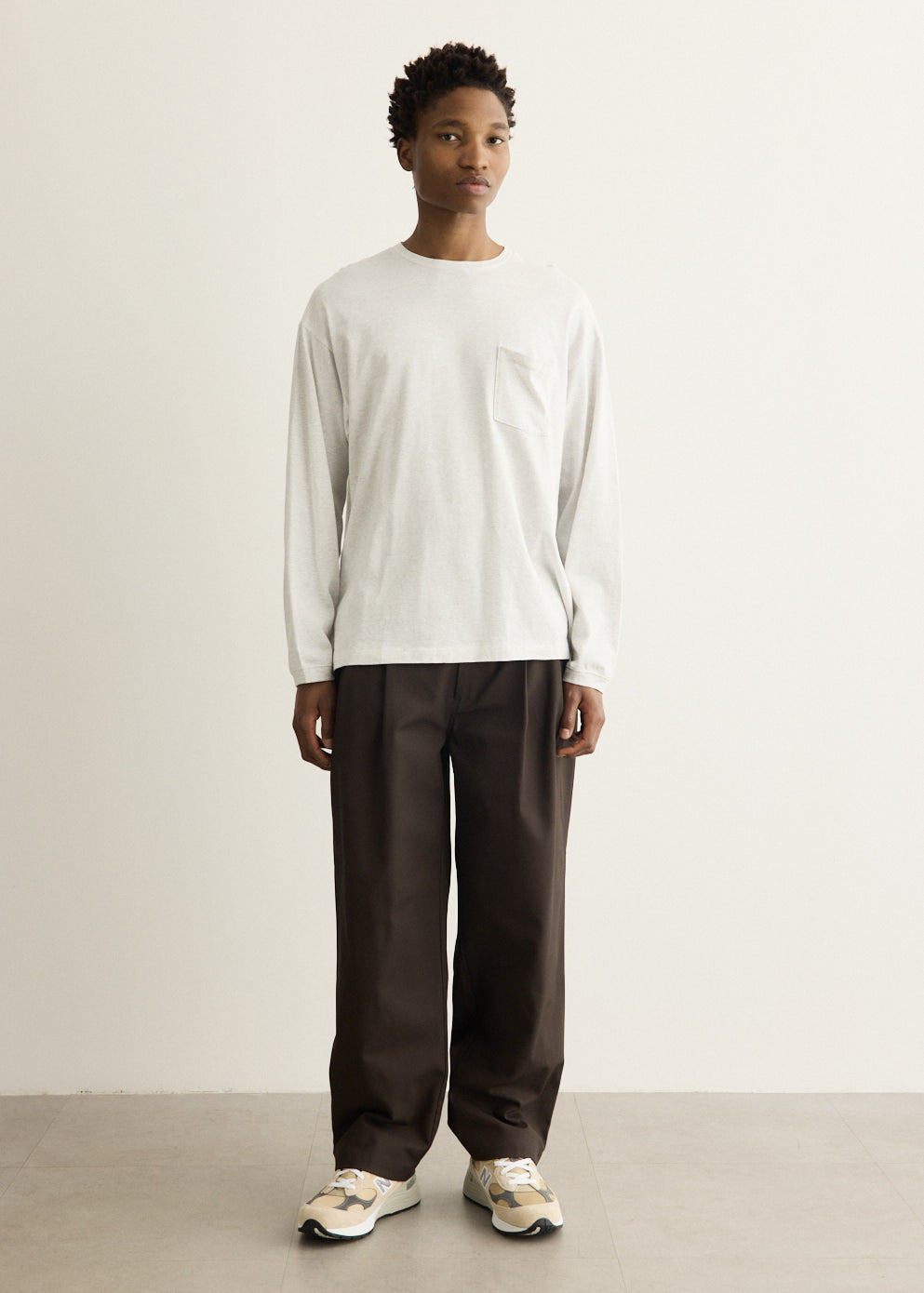 Deep Tuck Pressed Pants