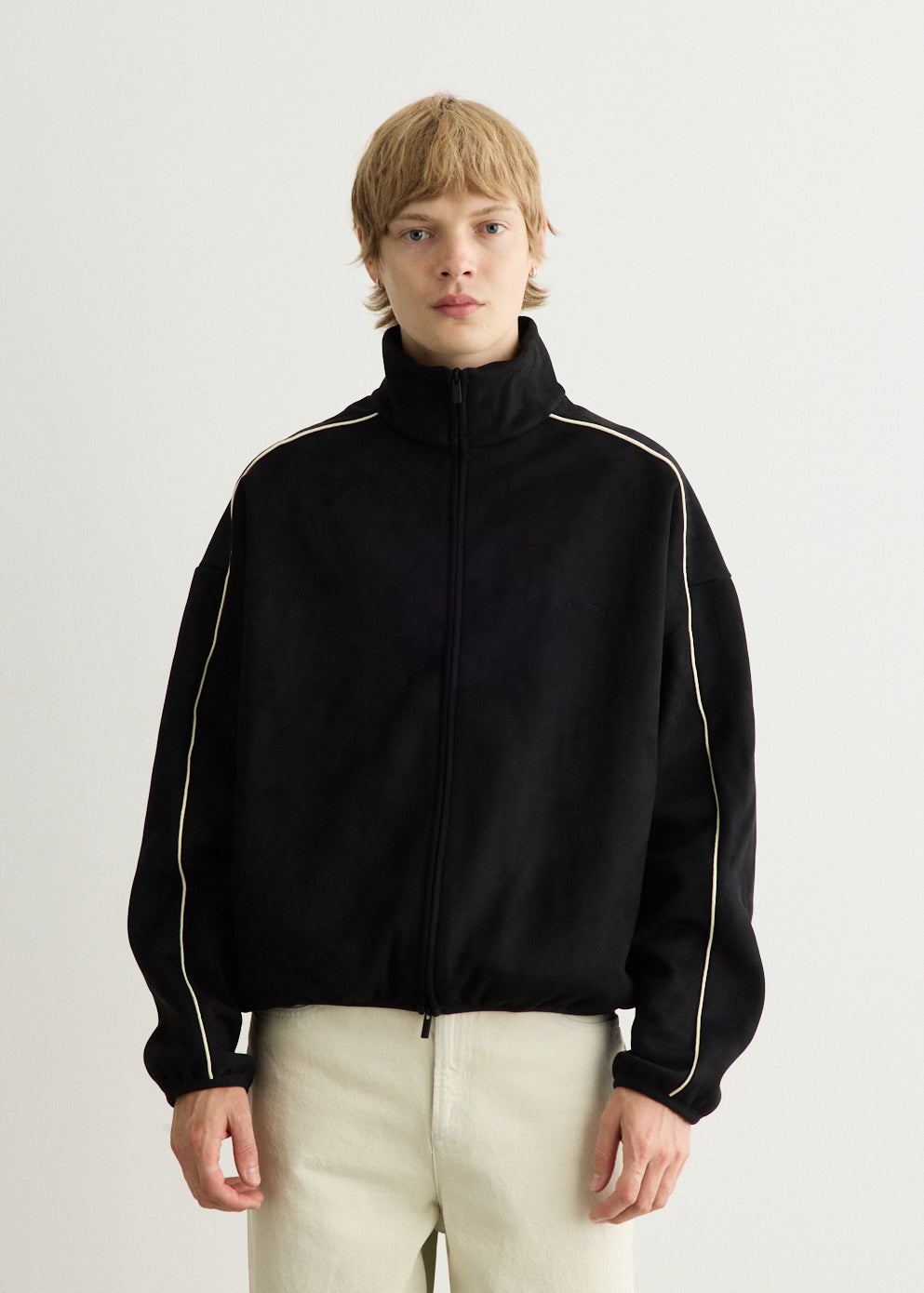 Signature Modern Track Jacket With Piping