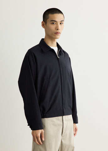 Shadow Stripe Toro. Zip Blouson
